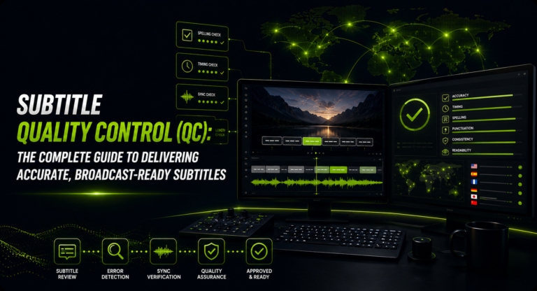 Subtitle Quality Control (QC)
